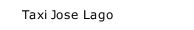 Taxi Jose Lago